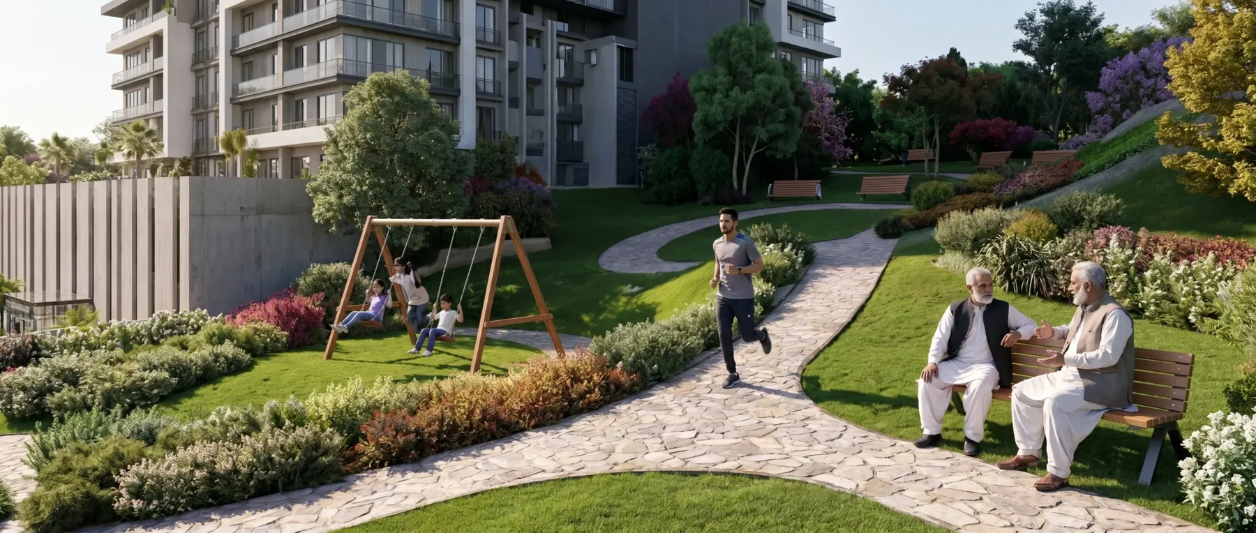 Atrium Hills proposed residential architecture